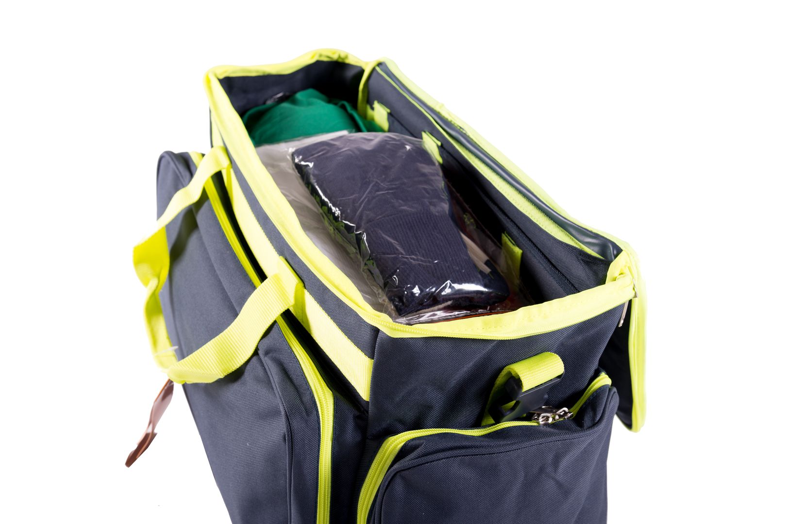 BORSA MEDICA GRANDE BLU NAVY/GIALLO FLUO TT