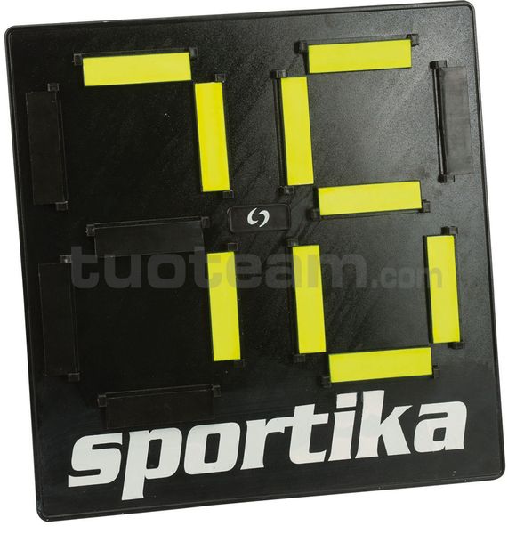 Tabella Cambio giocatore nera