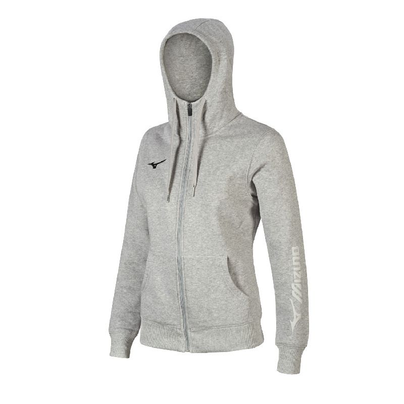 FELPA zip intera DONNA CON CAPPUCCIO