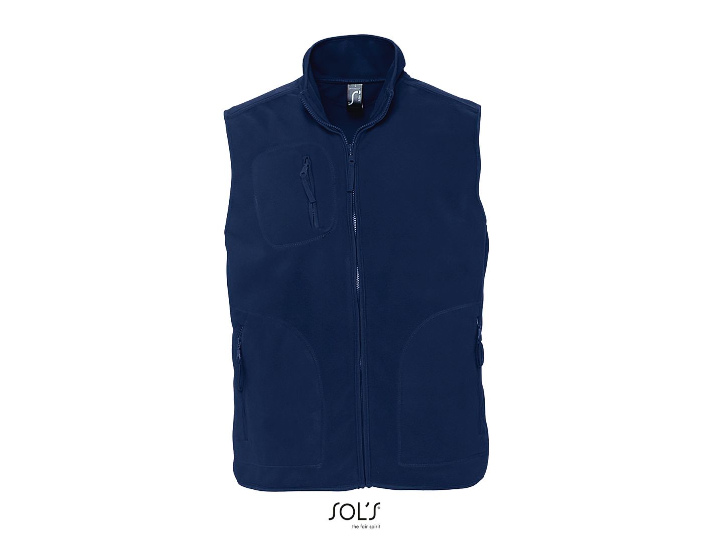 NORWAY Pile  320 unisex full zip senza maniche 