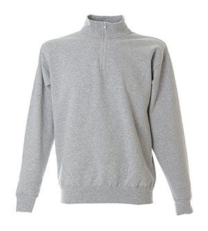 GROSSETO FELPA ZIP CORTA