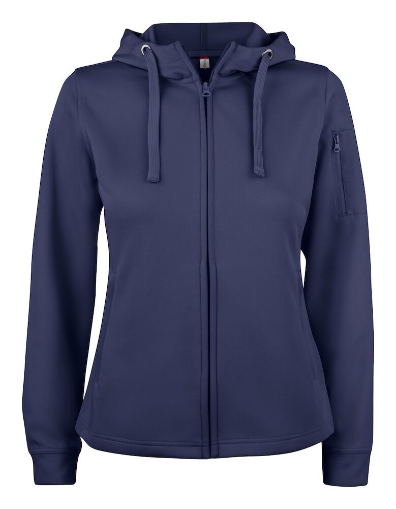 Basic Active Hoody Full Zip Lady