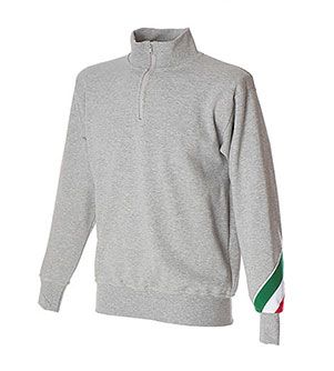 TRENTO  FELPA tricolore Italia