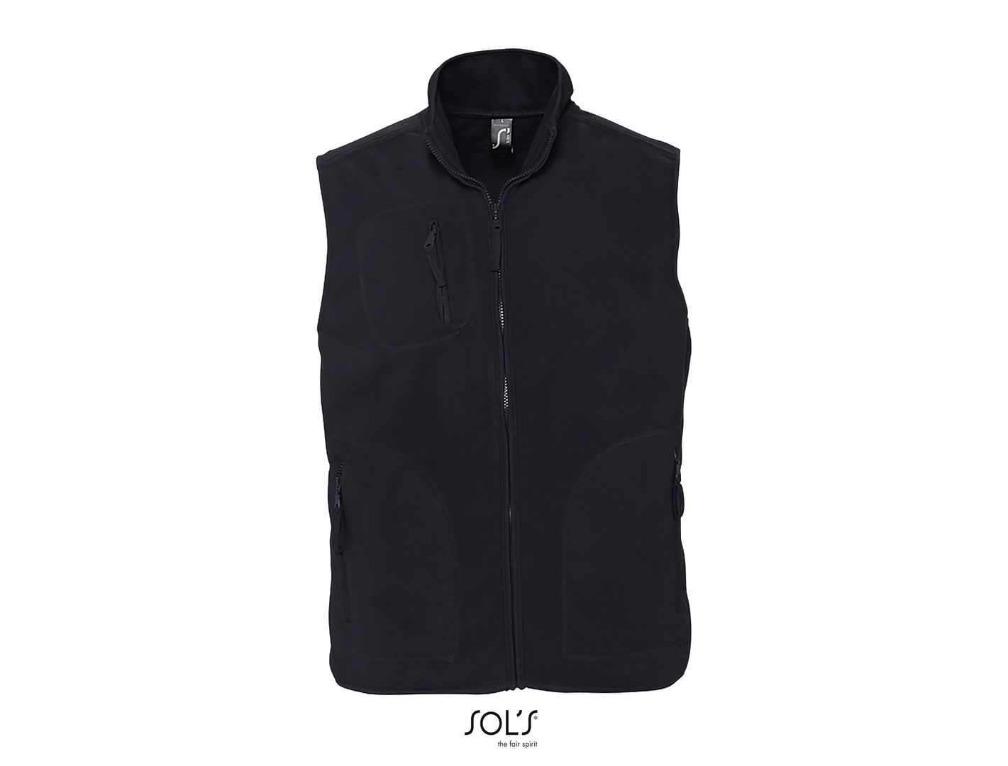 NORWAY Pile  320 unisex full zip senza maniche 