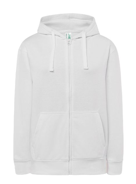 FELPA DONNA CAPPUCCIO E ZIP LEGGERA FRENCH TERRY