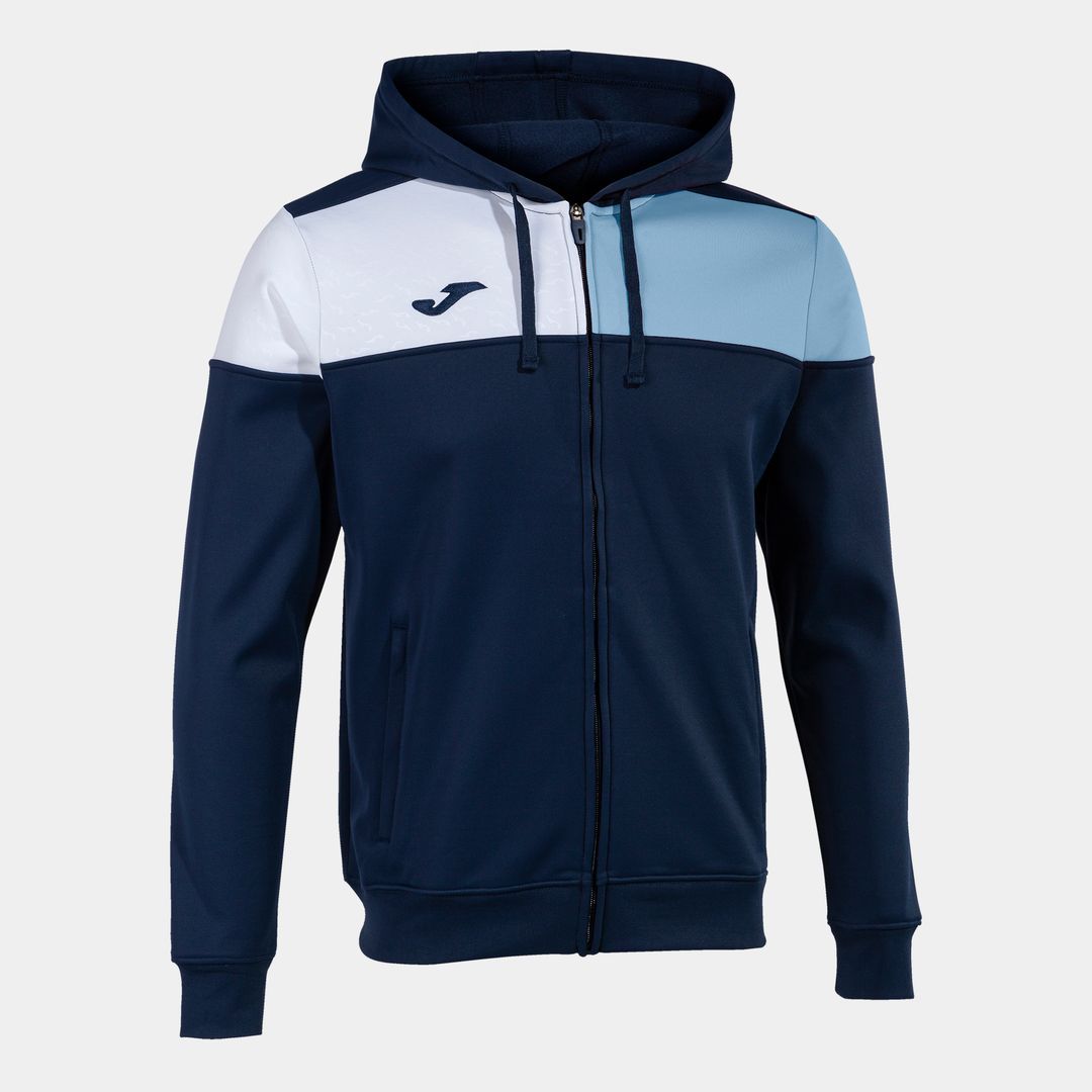 CREW V GIACCA CAPPUCCIO 100% polyester fleece
