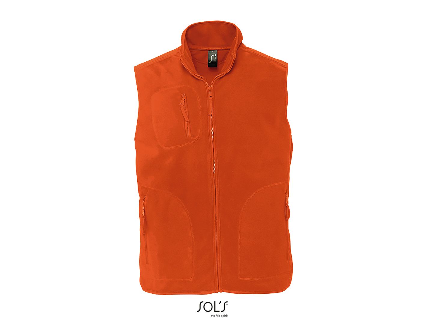 NORWAY Pile  320 unisex full zip senza maniche 