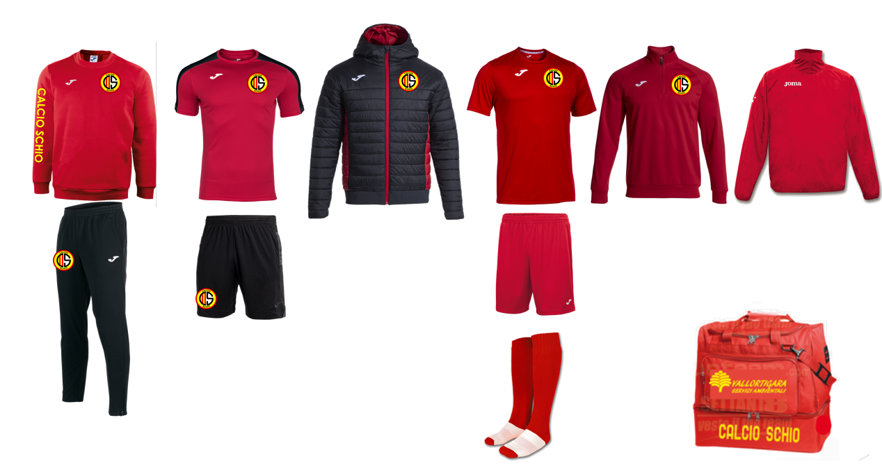 KIT completo CALCIO SCHIO 2025