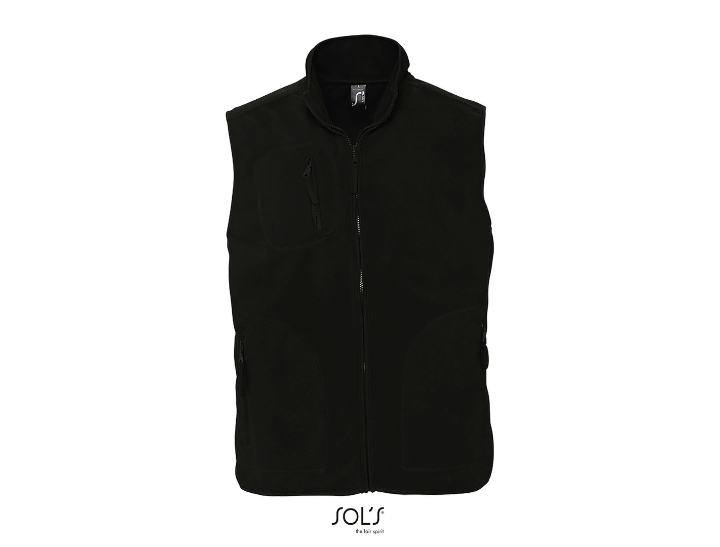 NORWAY Pile  320 unisex full zip senza maniche 