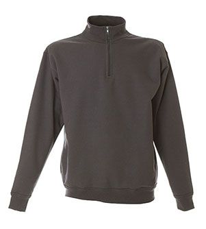 GROSSETO FELPA ZIP CORTA