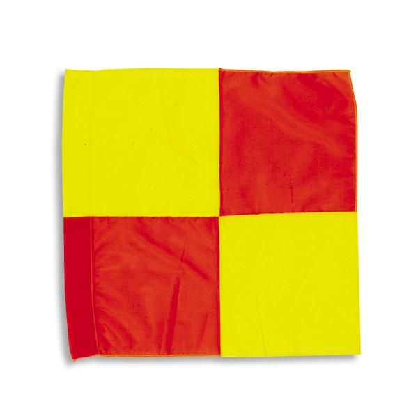 DRAPPO BANDIERA GUARDALINEE  giallo /rosso