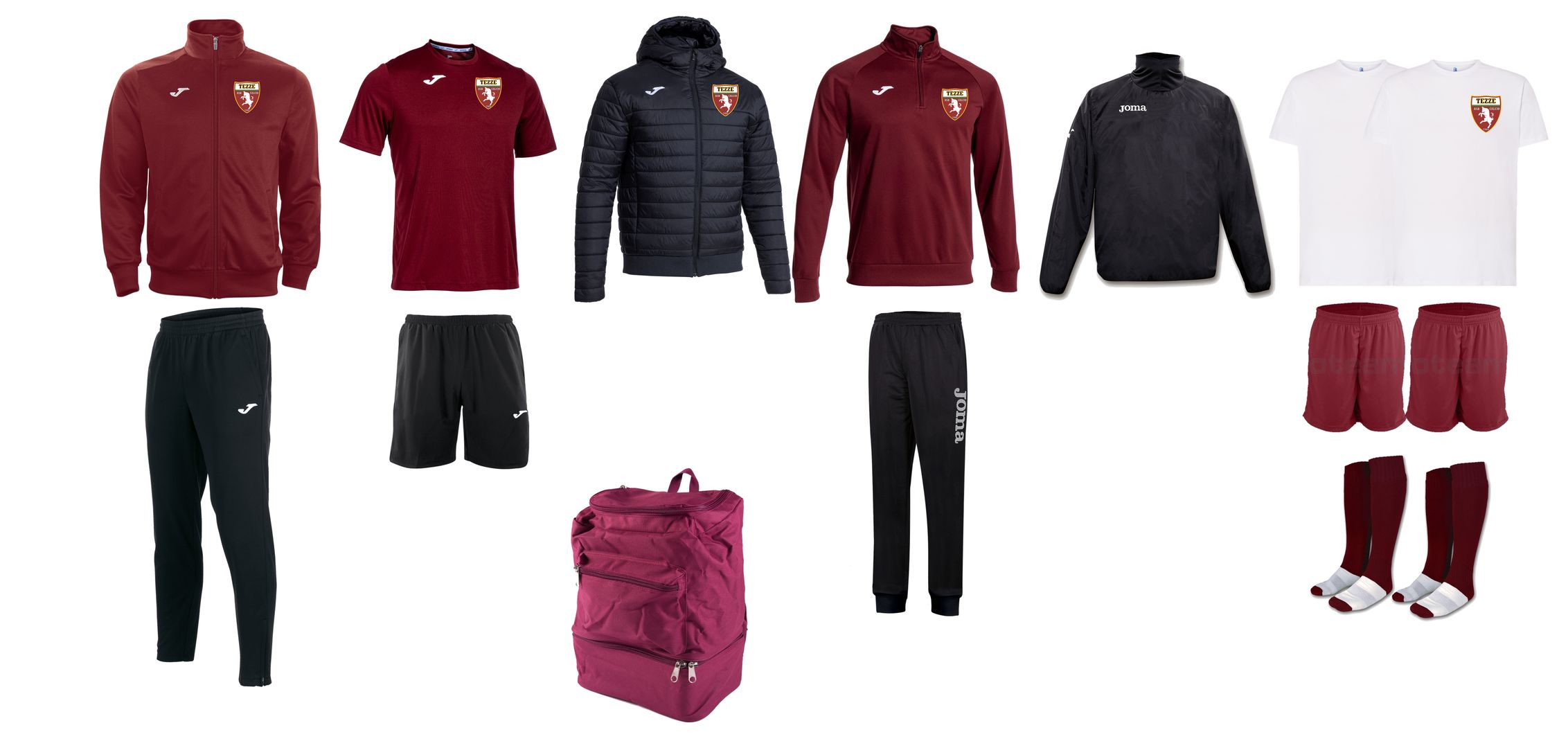 KIT COMPLETO PICCOLI AMICI CALCIO TEZZE