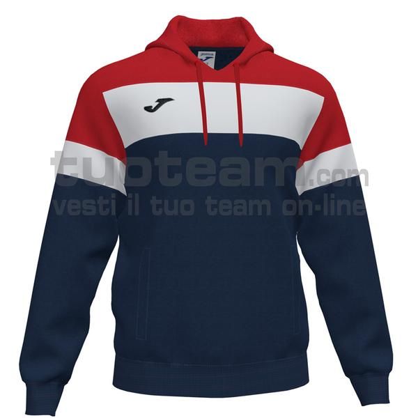 FELPA CAPPUCCIO CREW IV 65% polyester 35% cotton