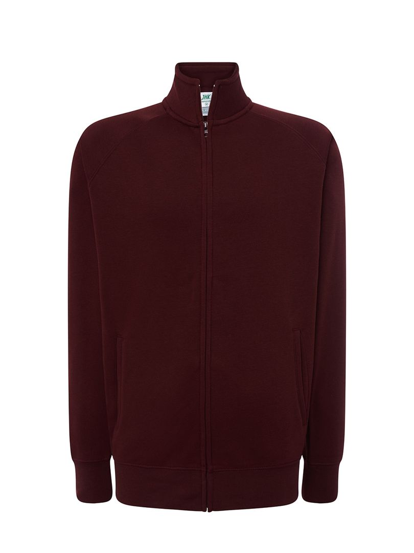 FELPA UNISEX ZIP INTERA PREMIUM